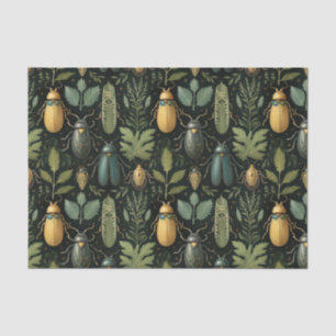 Botanical Beetles Tissue Paper