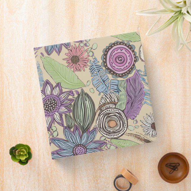 Botanical Bliss 3 Ring Binder (In Situ)