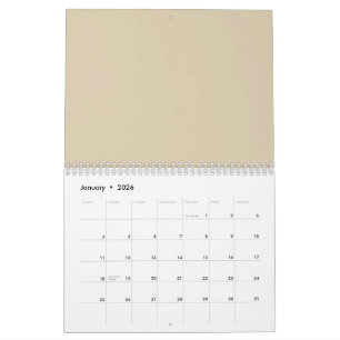 Botanical Bliss Calendar