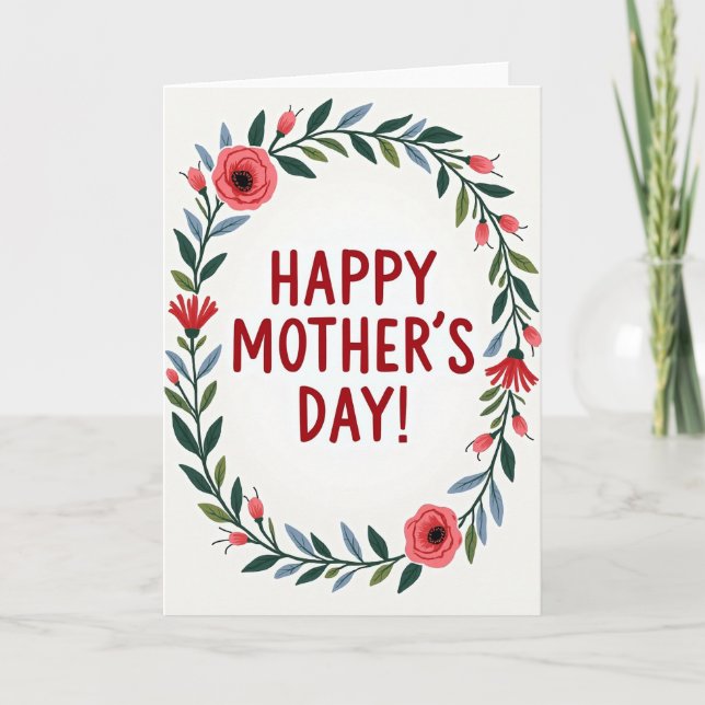 Botanical Bliss Card (Front)