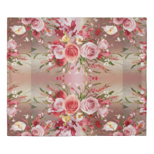 Botanical Bliss: Floral King Size Duvet Cover