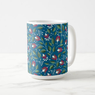 Botanical Bliss Floral Mug