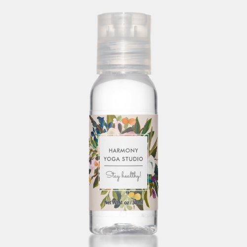 Botanical Bliss  Modern Pretty Florals  Light Hand Sanitizer