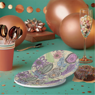 Botanical Bliss Paper Plates