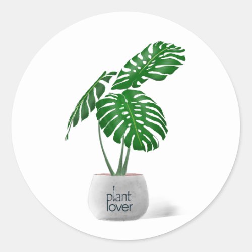 Botanical Bliss Plant Lover Sticker