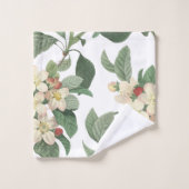 Botanical Blooming Florals Bath Towel Set | Zazzle