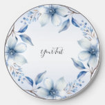 Botanical Blue Flowers Wireless Charger