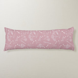 Botanical Blush Bedding Collection Body Pillow