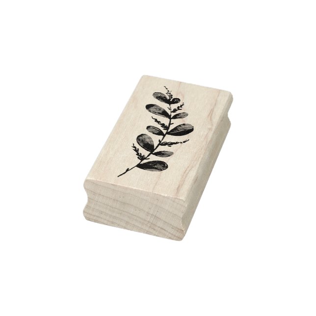 Botanical Branch Wood Art Stamp (Stamp)