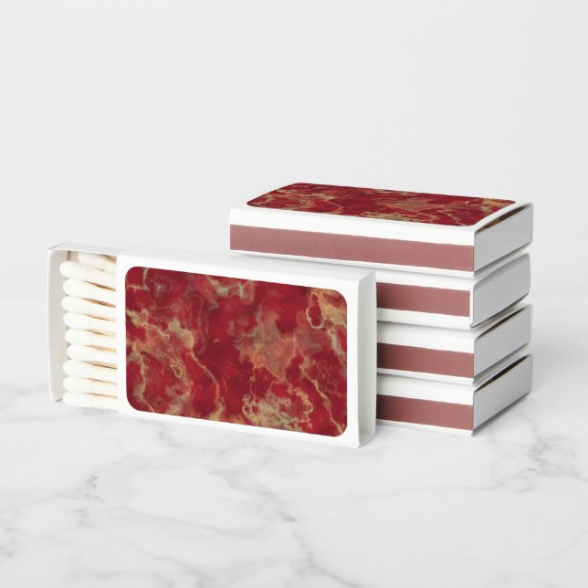 Botanical Bridal Shower Matchbox Matchboxes (Stacked)