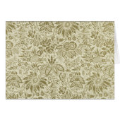 Botanical Brocade Toile Floral Green Sage Pattern (Front Horizontal)