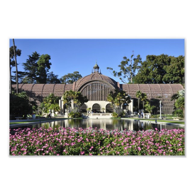 Botanical Building Photo Print (Front)