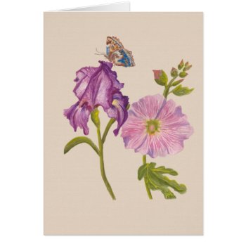Botanical Card by aftermyart at Zazzle