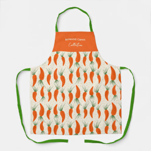Botanical Carrots Collection Apron