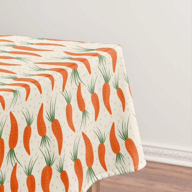 Botanical Carrots Collection Tablecloth (In Situ)