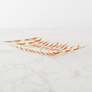 Botanical Carrots Collection Trinket Tray