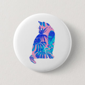 botanical cat button