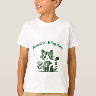 Botanical cat T-Shirt