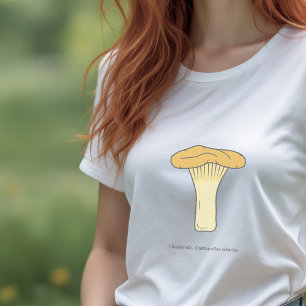 Botanical Chanterelle Mushroom T-Shirt