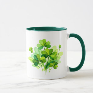 Botanical Clover Bouquet St. Patrick's Day Mug