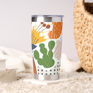 Botanical Collage Insulated Tumbler