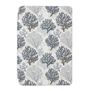 Botanical Coral Ocean Vibes iPad Mini Cover