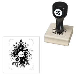 Botanical Crown Ink Stamp