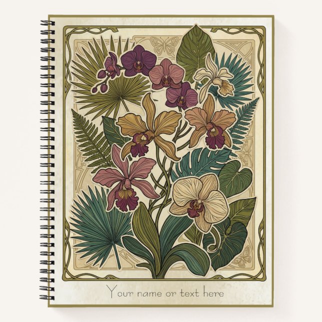 Botanical Deception: The Exotic Flora Notebook (Front)