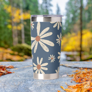 Botanical Dream Flower Mug Insulated Tumbler
