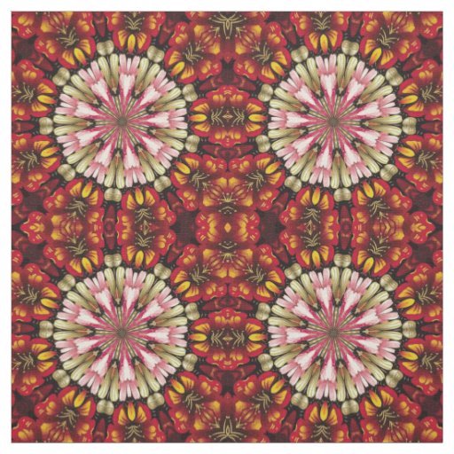 Botanical Dreams Mandala Fabric