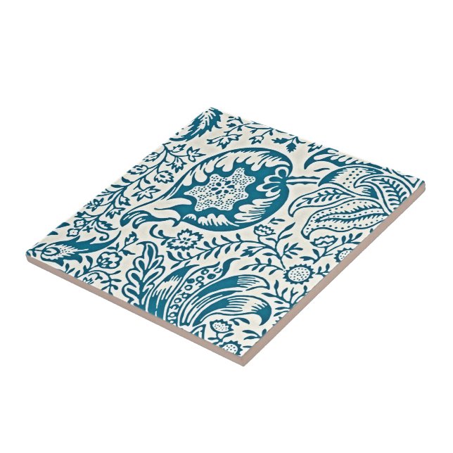 Botanical Elegance Ceramic Tile (Side)