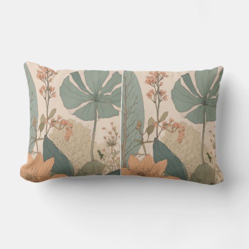 Botanical Elegance Pillow Cover