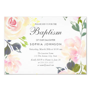 girls baptism christening invitations zazzle