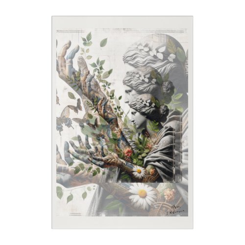 Botanical Embrace Acrylic Print
