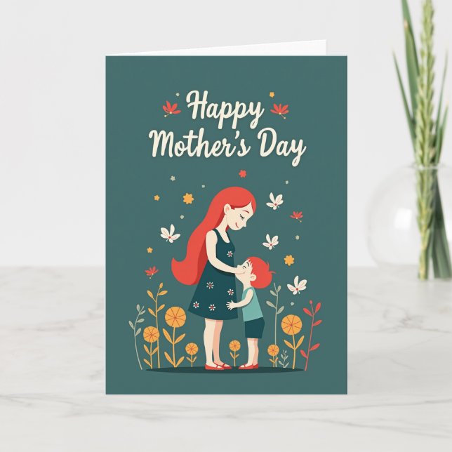 Botanical Embrace Art Card (Front)