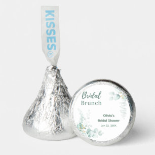 Botanical Eucalyptus Brunch & Bubbly Bridal Shower Hershey®'s Kisses®