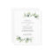 Botanical Eucalyptus Greenery Wedding Invitation