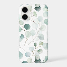 Botanical Eucalyptus Pattern Personalized