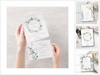 Botanical Eucalyptus Watercolor Collection