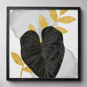 Botanical exotic jungle peel and stick photo tile