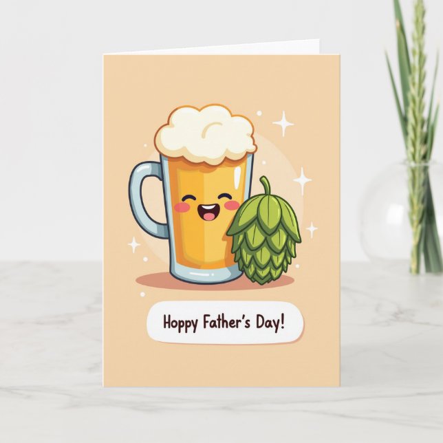 Botanical Fathers Day Card (Front)