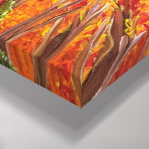 Botanical Field - Om Canvas Painting