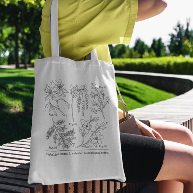 Botanical Floral Collage Tote Bag (Creator Uploaded)
