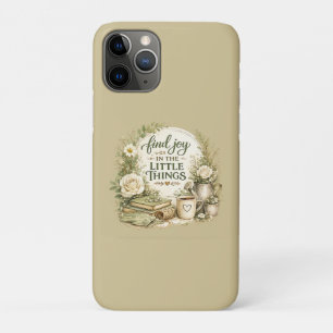 Botanical Floral Cottagecore Inspirational Design iPhone 11 Pro Case