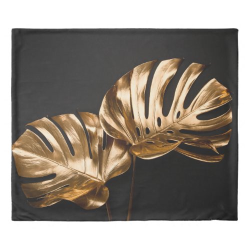 Botanical floral dark moody banner or background w duvet cover