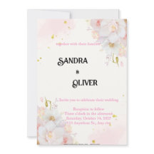 Botanical Floral Invitation