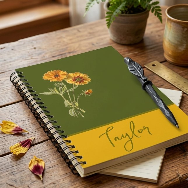 Botanical floral  notebook (Creator Uploaded)