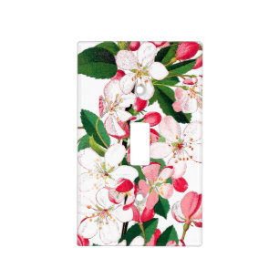 Botanical Flower Blossom Floral Light Switch Cover