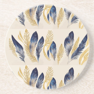 “Botanical Flower” Ceramic Coaster