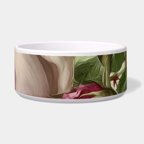 Botanical Flower Design Bowl